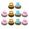 10-Piece Kitchen Cleaning Brush Set with Plastic Handles for Dishes view 1