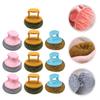 10-Piece Kitchen Cleaning Brush Set with Plastic Handles for Dishes view 3