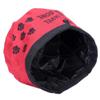 Collapsible Pet Bowl, Travel Dog Bowl, Water Bowl, Red view 2