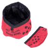 Collapsible Pet Bowl, Travel Dog Bowl, Water Bowl, Red view 4