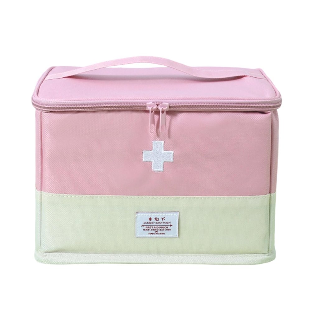 Qcbuegof Multipurpose Storage Solution with Reinforced Handles and Visible Labels, Portable Emergency Storage Box