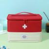 Qcbuegof Multipurpose Storage Solution with Reinforced Handles and Visible Labels, Portable Emergency Storage Box view 4