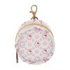 Cute Red Bunny Striped Stars Baby Girl Pacifier Holder Case view 1