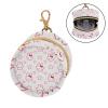 Cute Red Bunny Striped Stars Baby Girl Pacifier Holder Case view 2