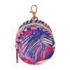 Pacifier Case for Newborns, Tropical Leaves, Zipper and Clip view 1