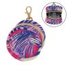 Pacifier Case for Newborns, Tropical Leaves, Zipper and Clip view 2
