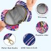 Pacifier Case for Newborns, Tropical Leaves, Zipper and Clip view 4