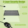 Adiwo Terrarium Heating Mat for Glass Enclosures, Adjustable Temperature, 14 W, 28 x 28 cm view 3