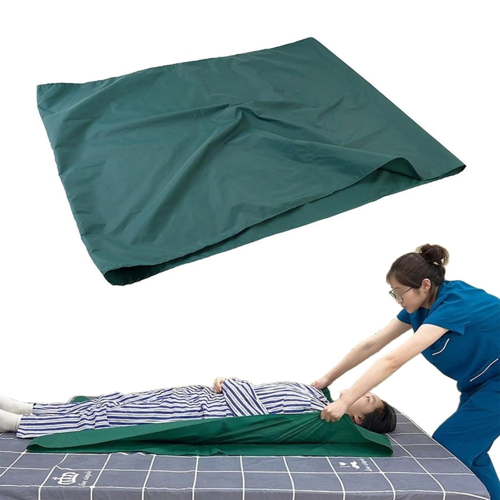 Bed Transfer Slide Sheet, Transfer Aid, Bariatric Transfer, Bed Positioning Pad for Bedridden Elderly Caregivers (75 × 115 cm)