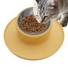 Non-Slip Silicone and Stainless Steel No-Tip Pet Bowl view 1