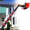 Telescopic Water-Fed Cleaning Brush Set for Solar Panels and Windows view 1