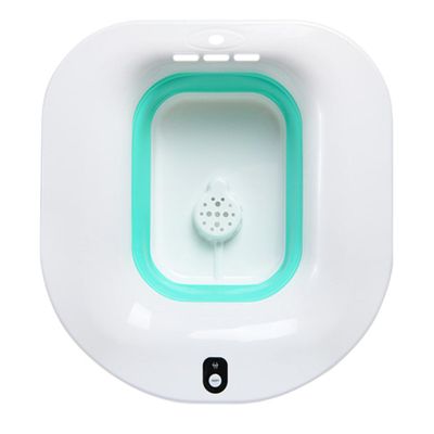 Electric Sitz Bath, Green PP and TPR, for Postpartum Care