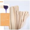 PAMINGONO 100-Count Wooden Wax Spatulas for Hair Removal, Wax Application, Crafts, and Professional Facial Use view 2