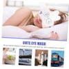 TEHAUX Plush Sleep Mask with Cold Compress, Weighted Eye Mask for Relaxation view 3