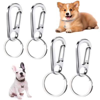 Dog Tag Clips, 4 Pack