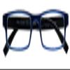I NEED YOU FINN Reading Glasses +2.50 D, Blue-Black – Classic Rectangular Unisex Frame view 2