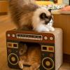 Cat Scratching Board in Radio and Stove Shape, Furniture Protector Hideaway view 2