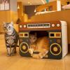 Cat Scratching Board in Radio and Stove Shape, Furniture Protector Hideaway view 3