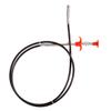 Black Drain Cleaner Tool, 60 cm, Steel, Four Claws view 1