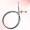 Black Drain Cleaner Tool, 60 cm, Steel, Four Claws view 3