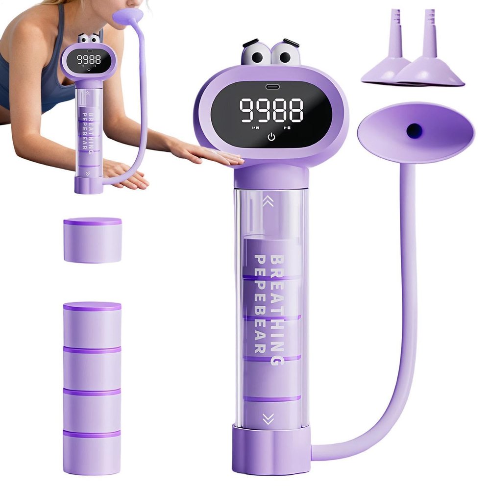 Portable Spirometer Lung Training Device