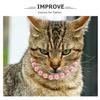 BCOATH Adjustable Pet Necklace with Imitation Pearls view 3