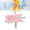 Fdit Soft Floating Bath Cushion for Baby Bathing with Milk Silk Fabric for Comfortable Newborn Bathing (Style 3) view 3