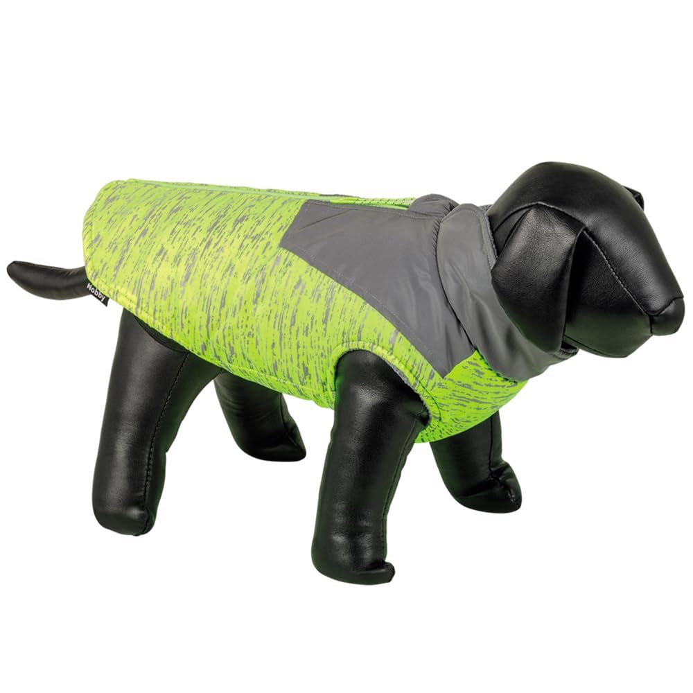 Nobby VIDEM Reflective Yellow Dog Coat, 40 cm