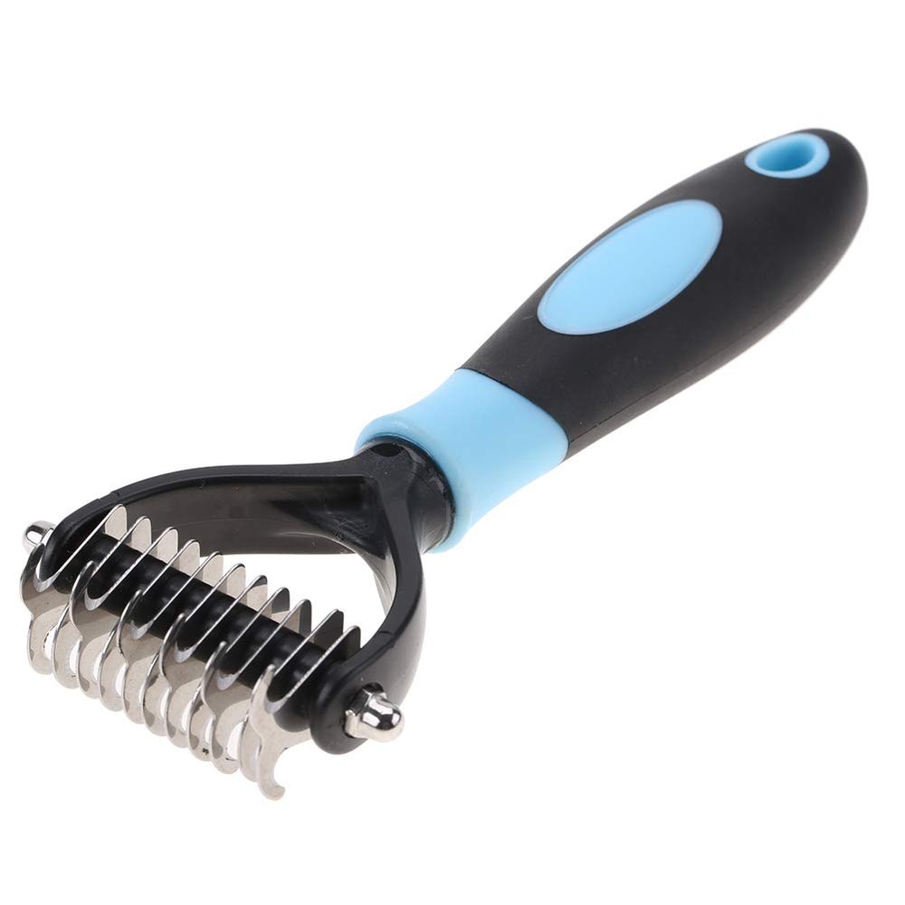 KIMISS Undercoat Rake and Dematting Tool for Dogs