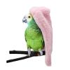 Akozon Cozy Corner Fleece Blanket for Birds (Pink) view 2