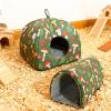 Hedgehog Bed and Hideout, 2-Piece Chinchilla Hammock and Hamster House view 3