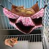 Akozon Cozy Pet Hammock for Small Animals - Pink view 1