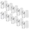 20 Plastic Blind Wand Hooks view 1