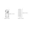 20 Plastic Blind Wand Hooks view 3