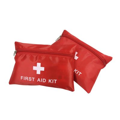 Red Oxford Fabric First Aid Bags, 5-Piece Set, Small Organizers