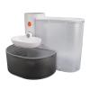 Haofy Pet Water Fountain, Automatic 3-Liter Dispenser for Cats and Small Dogs view 4