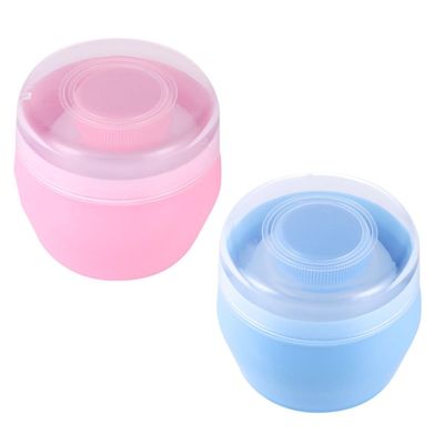 CORHAD Baby Powder Puff Case, Large Capacity, 2 Sets