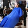 Zerodeko Large Hairdressing Cape with Elastic Neckline, Lightweight Polyester and Secure Buckle Closure view 4