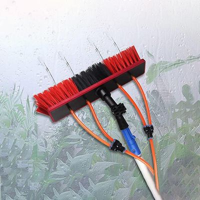 Extension-Pole Cleaning Set for Solar Panels, Windows, and Glass Walls