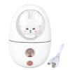 Culnflun Facial Steamer, Portable Animal Mist Sprayer, USB Rechargeable, 35 mL, White view 1