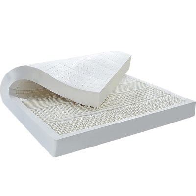 100% Natural Latex, Hotel Quality, King-Size Double Bed, Full Size, 10.2 cm Comfort Foam, Ideal for Family and Individual Use, 135 x 210 cm