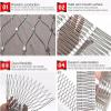 304 Stainless Steel Balcony Protection Net, 90 x 60 cm, Durable Outdoor Safety Barrier view 3