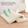 100% Natural Latex Mattress Topper, 10 cm Thick, Washable, Pressure-Relieving, 190 x 210 cm view 4