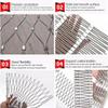 Flexible 304 Stainless Steel Wire Safety Net, Expandable Rope Mesh, 4 x 11 m view 3