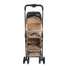 2-Tier Pet Stroller for Small and Medium Dogs & Cats, Khaki view 4