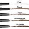 2-in-1 Blonde Eyebrow Pencil for Styling and Lifting view 3
