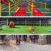 Portable Traffic Safety Barrier, Expandable Mobile Fence for Pedestrian Protection, Red and White, 1.2 x 4.5 m view 3
