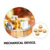 HAPINARY 20-Piece Mini Metal Rotary Bearings for Nail Art, Jewelry & DIY, Gold view 3