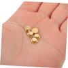 HAPINARY 20-Piece Mini Metal Rotary Bearings for Nail Art, Jewelry & DIY, Gold view 4