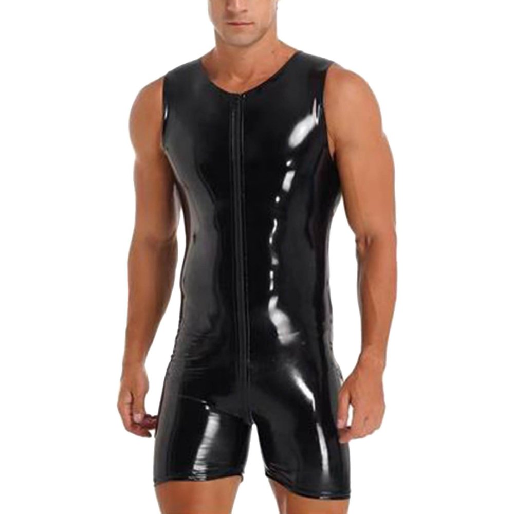 Men's Sexy Wetlook Slim-Fit Tank Top